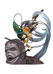 ATTACK ON TITAN LEVI VS BEAST TITAN PVC FIG