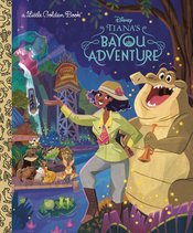 DISNEY TIANAS BAYOU ADVENTURE LITTLE GOLDEN BOOK HC