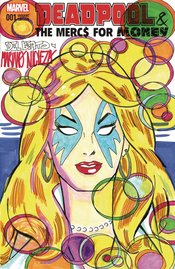 DF DAZZLER #1 CVR ART NICIEZA & DELBEATO SGN & REMARKED SKET