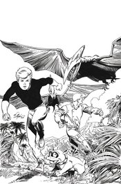 JONNY QUEST #1 LAYTON LINE ART VIRGIN DE EXC