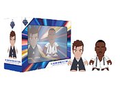 SDCC 2024 DOCTOR WHO TITANS FOURTEENTH FIFTEENTH 3IN FIG SET