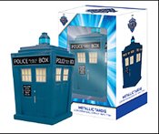 SDCC 2024 DOCTOR WHO BLUE METALLIC TARDIS 6.5IN FIG (Net) (C