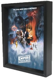 STAR WARS EMPIRE STRIKES BACK 3D LENTICULAR SHADOW