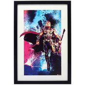 THOR FLOATING FRAMED WOOD WALL DECOR