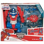 TRANSFORMERS RESCUE BOTS KNIGHT WATCH OPTIMUS PRIME AF