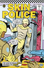 SKIN POLICE #3 (OF 4) CVR C 20 COPY INCV SILVER AGE KANE (MR