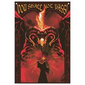 LORD OF THE RINGS 8.74IN X 6.73IN WALL BANNER