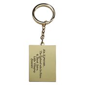 HARRY POTTER LETTER KEYRING