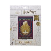 HARRY POTTER BUTTERBEER 8.74IN X 6.73IN WALL BANNER  (C