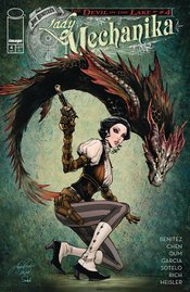 LADY MECHANIKA DEVIL IN THE LAKE #4 (OF 4) CVR B OUM