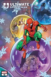 ULTIMATE SPIDER-MAN #12 PACO MEDINA WINTER HOLIDAY VAR