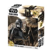 STAR WARS THE MANDALORIAN DIN DJARIN 500PC LENTICULAR PUZZLE