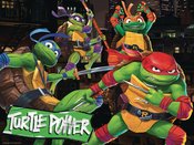 TEENAGE MUTANT NINJA TURTLES TURTLE POWER 500 PIECE PUZZLE (