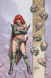 RED SONJA DEATH AND THE DEVIL #4 CVR F LINSNER LTD VIRGIN (C