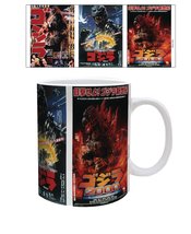 GODZILLA MOVIES COLLAGE 11OZ MUG