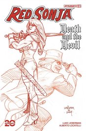 RED SONJA DEATH AND THE DEVIL #2 CVR L 7 COPY FOC LINSNER RE