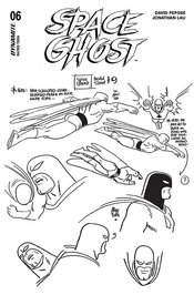 SPACE GHOST #6 CVR N FOC TOTH MODEL SHEET