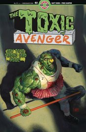 TOXIC AVENGER #2 (OF 5) CVR D HARPER BAGGED W TC CARD (MR)