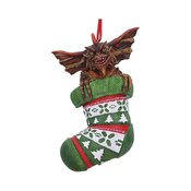 GREMLINS MOWHAWK IN STOCKING 4.7IN HANGING ORNAMENT  (C