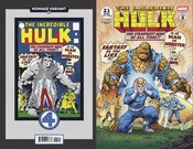 INCREDIBLE HULK #21 TODD NAUCK FANTASTIC FOUR HOMAGE VAR