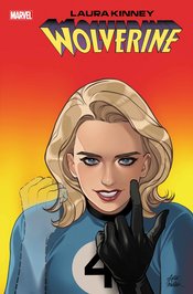 LAURA KINNEY WOLVERINE #2 JONES FANTASTIC FOUR HOMAGE VAR