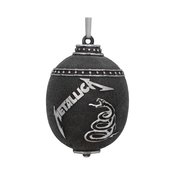 METALLICA BLACK ALBUM 3.9IN HANGING ORNAMENT