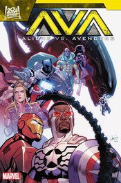 ALIENS VS AVENGERS #3 (OF 4) ELENA CASAGRANDE VAR