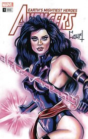 DF MARVEL CVR ART COURT SGN & REMARKED PSYLOCKE SKETCH