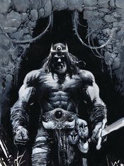 SAVAGE SWORD OF CONAN #6 (OF 6) CVR C FOC ALEXANDER B&W VIRG