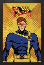 X-MEN 97 CYCLOPS PORTRAIT 11X17 FRAMED POSTER