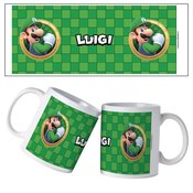 NINTENDO SUPER MARIO 3D PORT LUIGI 11OZ CERAMIC MUG  (C