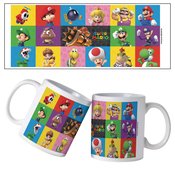 NINTENDO SUPER MARIO 3D FRIENDS AND FOES 11OZ CERAMIC MUG (N