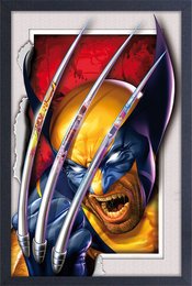 X-MEN LOGAN FAUX MATTE 11X17 POSTER