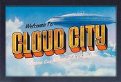 SW WELCOME TO CLOUD CITY 11X17 FRAMED POSTER