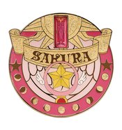 CARDCAPTOR SAKURA 25TH ANNIVERSARY METAL BADGE STAR WAND (NE