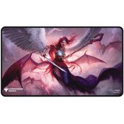 MTG CCG COMMANDER SERIES BLACK STITCHED PLAYMAT KAALIA