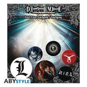 DEATH NOTE 6PC BADGE PACK