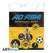 AO ASHI CHARACTERS 6PC BADGE PACK