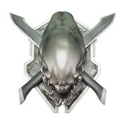 HALO LEGENDARY ICON SCULPTURE GRUNT EDITION WALL MOUNT