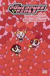 POWERPUFF GIRLS VALENTINES KISSY FACE SP #1 CVR C GANUCHEAU