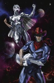 SILVERHAWKS #2 CVR J PARRILLO METAL PREMIUM