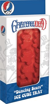 GRATEFUL DEAD DANCING BEARS ICE CUBE TRAY