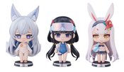 AZUR LANE SUMMER SWIMSUIT V1 COMPLETE CHIBI FIG 3PC SET (NET