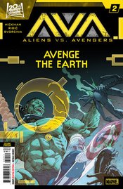 ALIENS VS AVENGERS #2 (OF 4) 2ND PTG ESAD RIBIC VAR