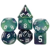 ACRYLIC DICE NIGHTMARE 7 PC SET