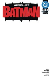 ABSOLUTE BATMAN #1 4TH PTG CVR D BLANK SKETCH VAR
