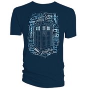 DOCTOR WHO EVERY COMPANION EVERY 2024 SZ M NAVY TS  (OC