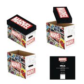 MARVEL 5PK SHORT COMIC STORAGE BOX