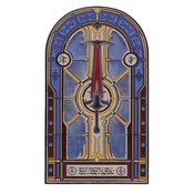 DOOM LTD EDITION CRUCIBLE SWORD STAINED GLASS WINDOW INGOT (