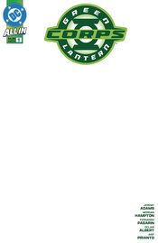 GREEN LANTERN CORPS #1 CVR E BLANK CSV